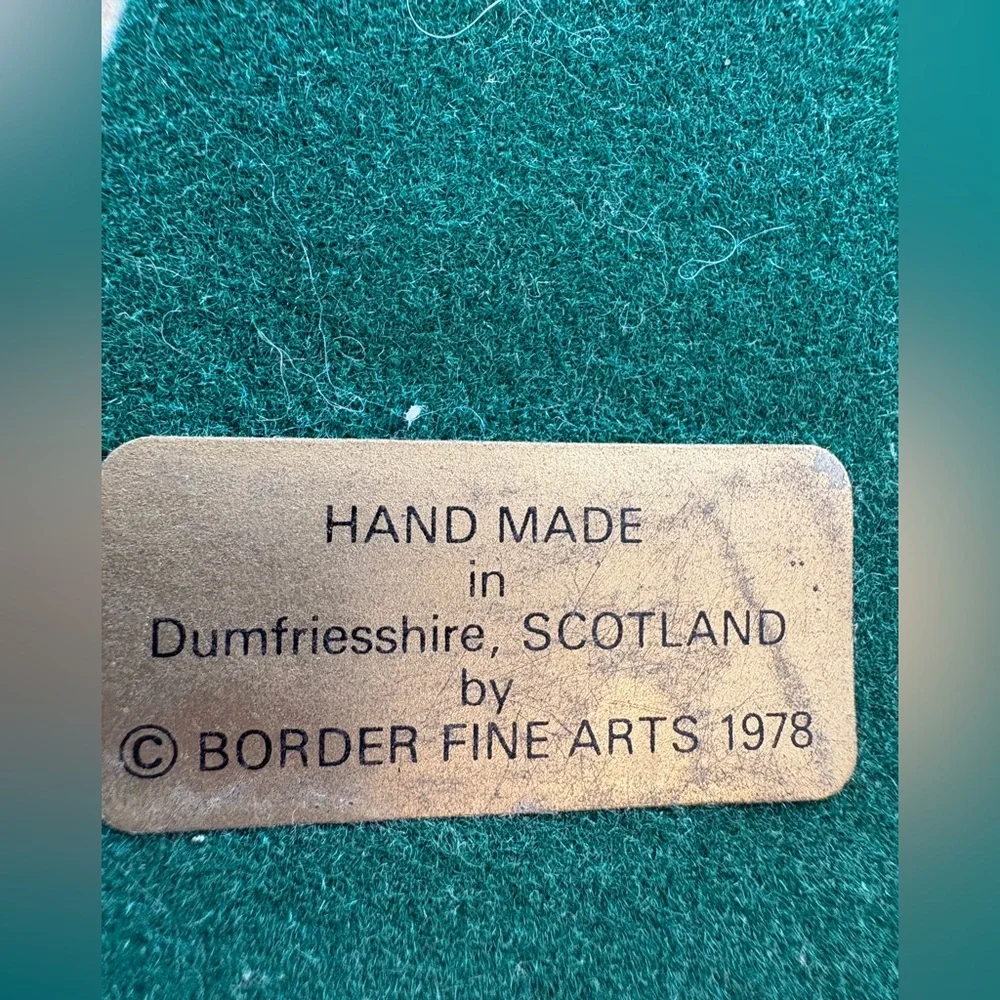 Vintage Schmid Lowell Davis figure, Scotland, 1978, Hawk on a plough - Picture 13 of 16